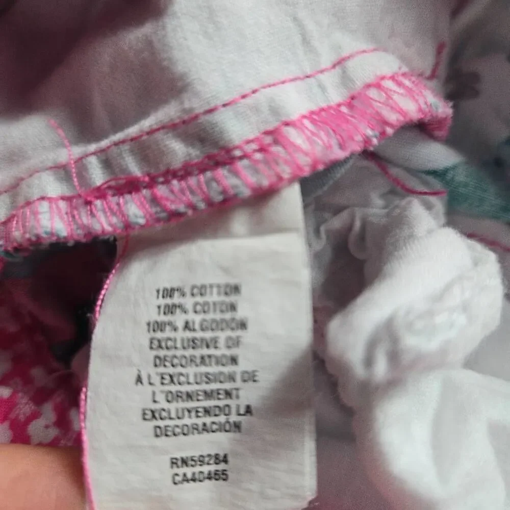 Children's Place floral shorts 6X/7
